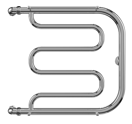 Фокстрот AISI 32х2 600х500 Полотенцесушитель  TERMINUS Тула - фото 2